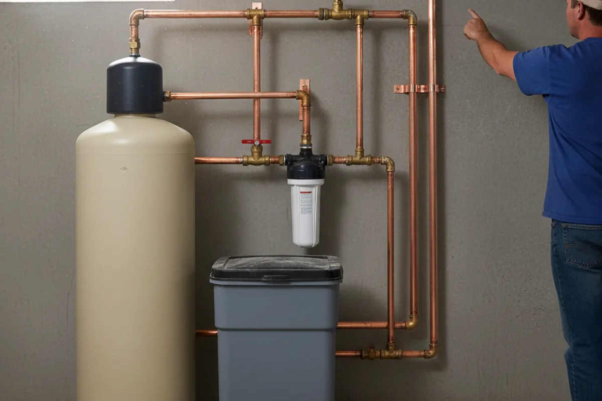 Whole-house water treatment system installed in Oakesdale